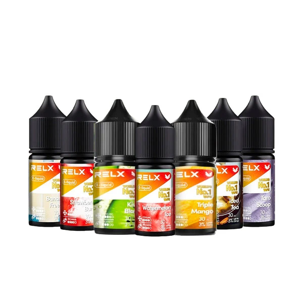 RELX悅刻電子煙煙油30ml｜3%尼古丁・10種口味選擇